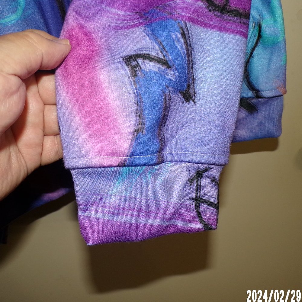 " Freshoods " Pure Pattern Multi-Colored Long Sle… - image 7